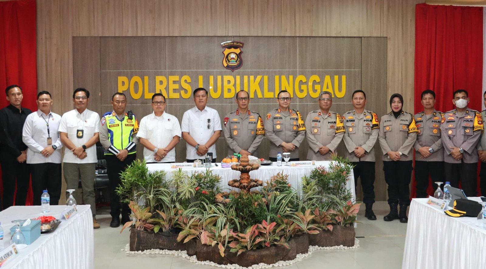 Kapolda Sumsel Kunker ke Lubuk Linggau, Tinjau Kamtibmas Jelang Pemilu