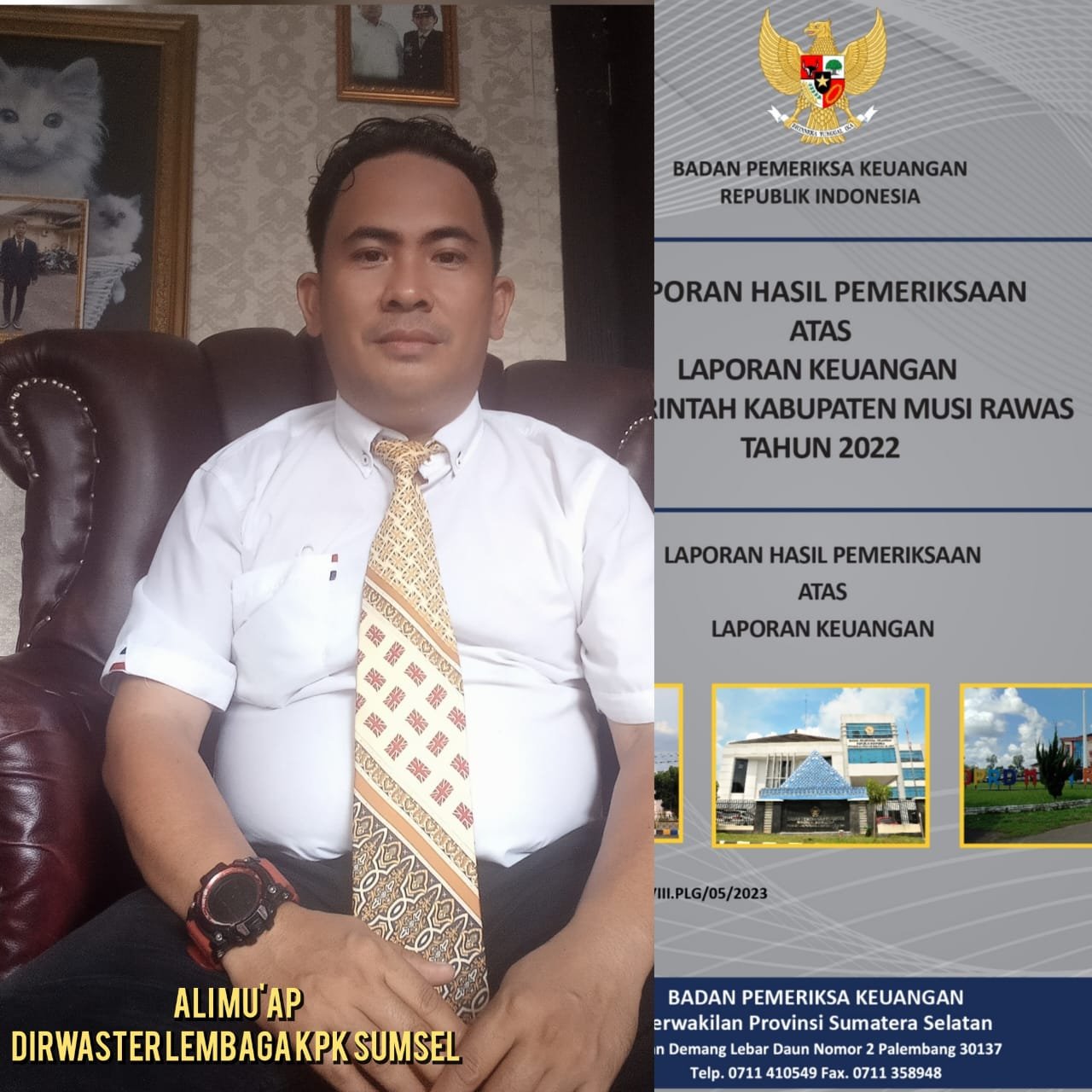 Terkait Pengawasan Dana BOS Tanpa SOP, Dirwaster Lembaga KPK Minta Klarifikasi Disdik Mura