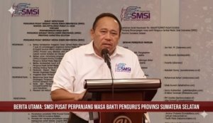 Jon Heri Kembali Dipercaya Pimpin SMSI Sumsel