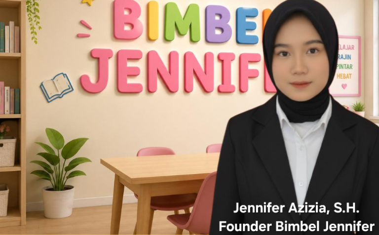 Jennifer Azizia Founder Bimbel Jennifer